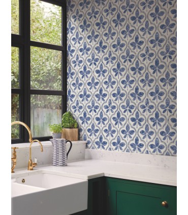 GO8273 - Sevilla Cobalt Wallpaper- Greenhouse by York