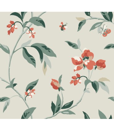 GO8284 - Springtime Sand/Clay Wallpaper- Greenhouse by York