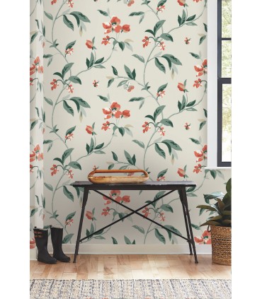 GO8284 - Springtime Sand/Clay Wallpaper- Greenhouse by York