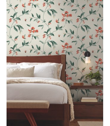 GO8284 - Springtime Sand/Clay Wallpaper- Greenhouse by York