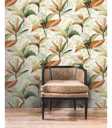 GO8201 - Summerhouse Siena Wallpaper- Greenhouse by York
