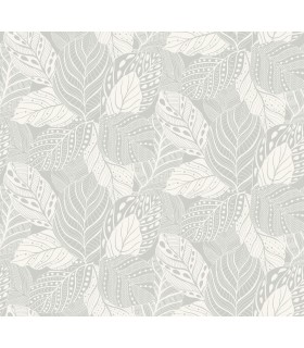 GO8223 - Vinca Flint Wallpaper- Greenhouse by York