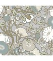 GO8313 - Vincent Poppies Heather Wallpaper- Greenhouse by York