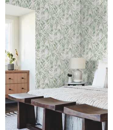 GO8241 - Willow Grove Forest Wallpaper- Greenhouse by York