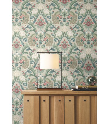 AC9104 - Plume Dynasty Wallpaper-Arts and Crafts