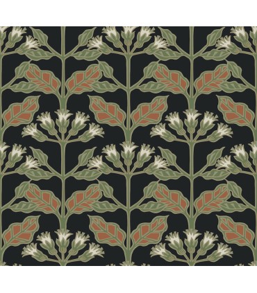 AC9113 - Tracery Blooms Wallpaper-Arts and Crafts