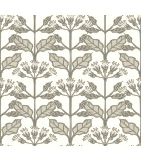 AC9114 - Tracery Blooms Wallpaper-Arts and Crafts