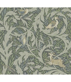 AC9124 - Woodland Tapestry Wallpaper-Arts and Crafts