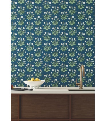 AC9151 - Meadow Flowers Wallpaper-Arts and Crafts