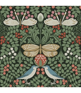 AC9161 - Butterfly Garden Wallpaper-Arts and Crafts