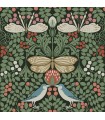 AC9161 - Butterfly Garden Wallpaper-Arts and Crafts
