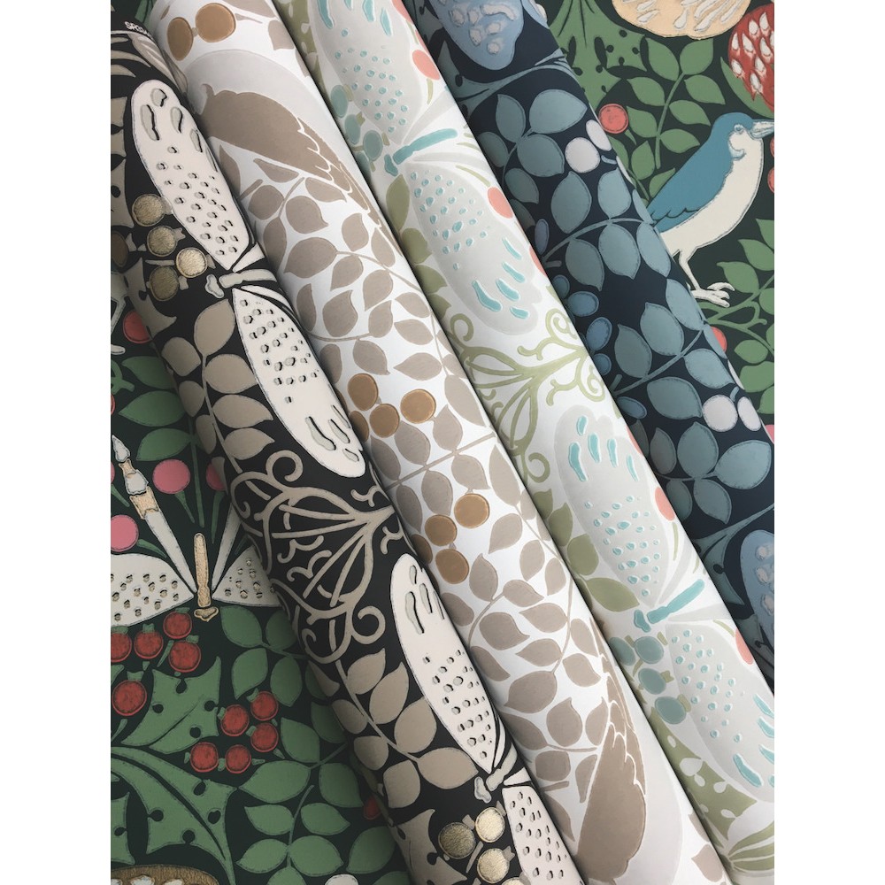 AC9161 - Butterfly Garden Wallpaper-Arts and Crafts