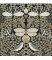 AC9162 - Butterfly Garden Wallpaper-Arts and Crafts