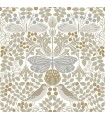 AC9163 - Butterfly Garden Wallpaper-Arts and Crafts