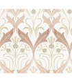 AC9175 - Pine Cone Ribbon Wallpaper-Arts and Crafts