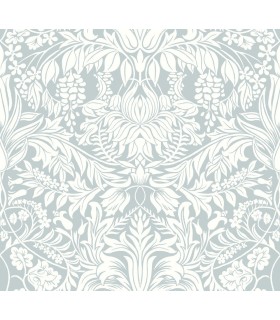 AC9192 - Lockwood Damask Wallpaper-Arts and Crafts