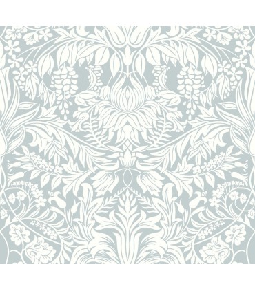 AC9192 - Lockwood Damask Wallpaper-Arts and Crafts