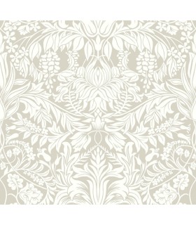 AC9194 - Lockwood Damask Wallpaper-Arts and Crafts