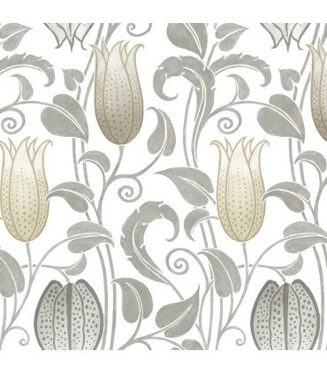 AC9204 - Canterbury Bells Wallpaper-Arts and Crafts