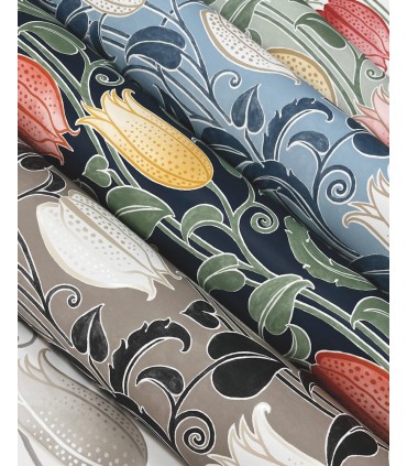 AC9205 - Canterbury Bells Wallpaper-Arts and Crafts