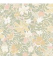 4111-63019 -Midsommar Light Pastel Floral Medley Wallpaper by A Street