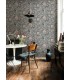 4111-63021 -Midsommar Dark Blue Floral Medley Wallpaper by A Street