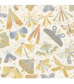 4111-63023 - Flyga Gold Butterfly Bonanza Wallpaper by A Street