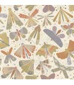 4111-63024 - Flyga Moss Butterfly Bonanza Wallpaper by A Street