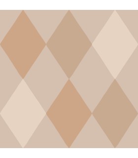 4111-63029 - Kalas Rose Diamond Wallpaper by A Street