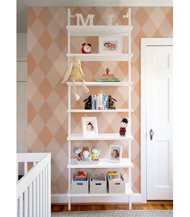 4111-63029 - Kalas Rose Diamond Wallpaper by A Street