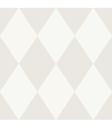 4111-63031 - Kalas Light Grey Diamond Wallpaper by A Street