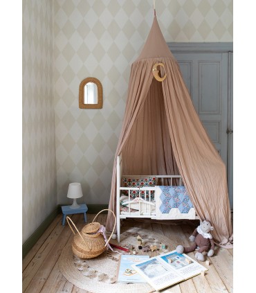 4111-63031 - Kalas Light Grey Diamond Wallpaper by A Street