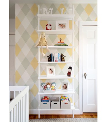 4111-63032 - Kalas Pastel Diamond Wallpaper by A Street