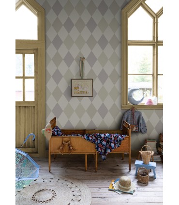 4111-63033 - Kalas Lavender Diamond Wallpaper by A Street