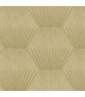 4082-382044 - Lehnmann Gold Geo Wallpaper by Advantage