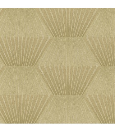 4082-382044 - Lehnmann Gold Geo Wallpaper by Advantage