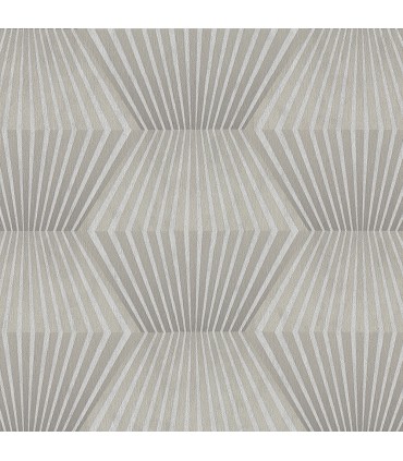 4082-382043 - Lehnmann Taupe Geo Wallpaper by Advantage