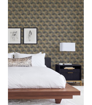 4082-382022 -Muir Nuetral Geo Wallpaper by Advantage