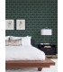 4082-382023 -Muir Teal Geo Wallpaper by Advantage