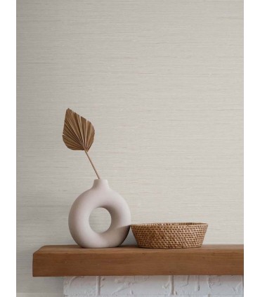 TS80707 - Seahaven Rushcloth Wallpaper by Seabrook