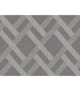 TS80818 - Linen Trellis Wallpaper by Seabrook
