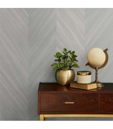 TS82108 - Chevron Wood Wallpaper by Seabrook
