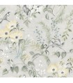 4072-70001 - Frederique Grey Bloom Wallpaper by Chesapeake