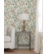 4072-70002 - Frederique Multicolor Bloom Wallpaper by Chesapeake