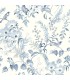 4072-70004 - Frederique Blue Bloom Wallpaper by Chesapeake