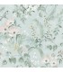 4072-70005 - Frederique Mint Bloom Wallpaper by Chesapeake