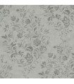 4072-70008 - Isidore Grey Scroll Wallpaper by Chesapeake