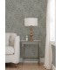 4072-70008 - Isidore Grey Scroll Wallpaper by Chesapeake
