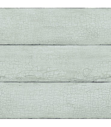 4072-70013 - Morgan Seafoam Distressed Wood Wallpaper by Chesapeake