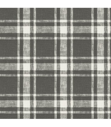 4072-70020 - Antoine Charcoal Flannel Wallpaper by Chesapeake